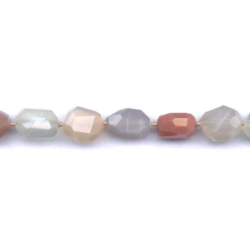 179-1150 Moonstone <br>13x18 Faceted Nugget