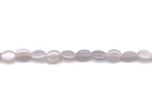 Peach Moonstone 8x10 Flat Oval