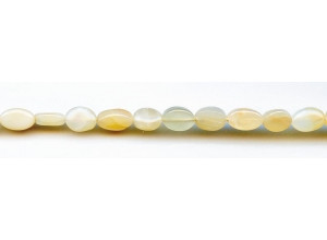 Peach Moonstone 7x9 Flat Oval