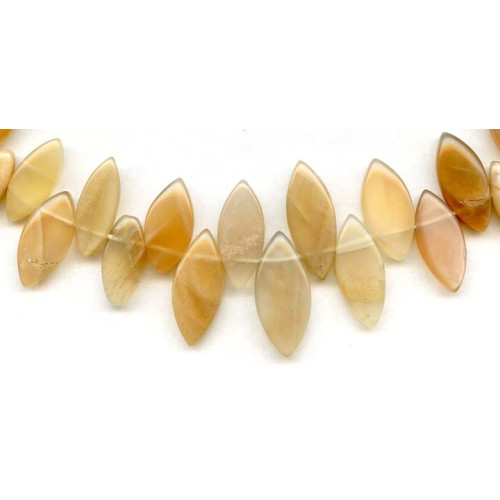 179-1323 Moonstone <br>12-25x Marquise Drop