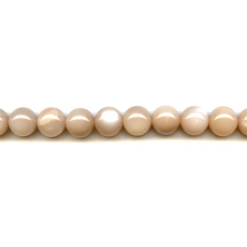 179-1355 Peach Moonstone <br>12mm Round