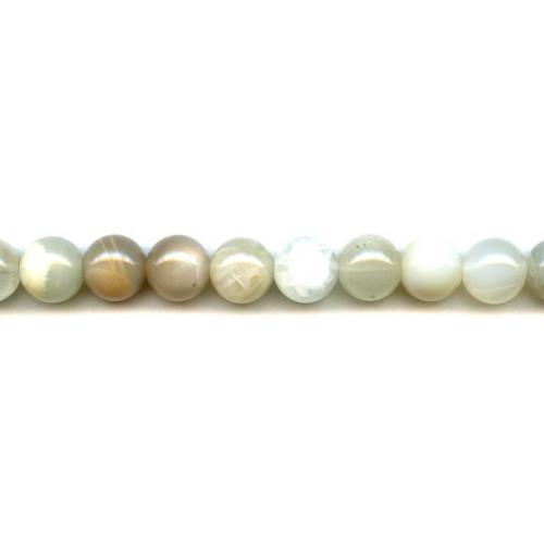 179-1401 Peach Moonstone <br>12-13mm Round