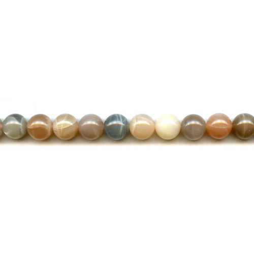 179-1425 Mixed Moonstone <br>10mm Round