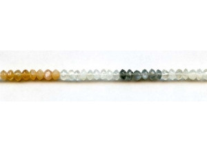 Moonstone 4.5-5x Faceted Rondell