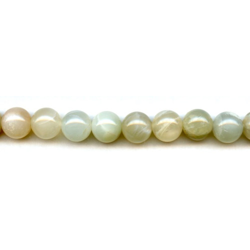 179-1455 Peach Moonstone <br>12mm Round