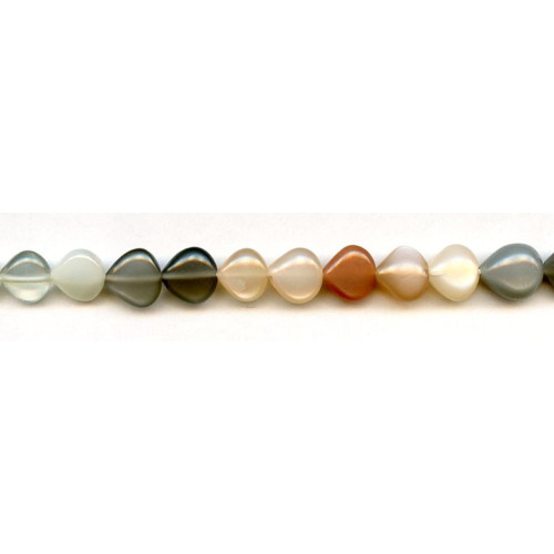 179-1587 Moonstone <br>11mm Heart