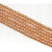 179-1667 Peach Moonstone <br>8mm Faceted Round