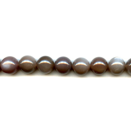 179-1743 Brown Moonstone <br>14mm Round