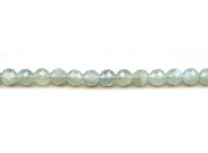 Gray Moonstone 8mm Faceted Round