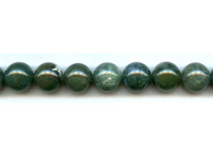 Moss Agate 14mm Round