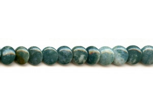 Moss Agate 12mm Lentil