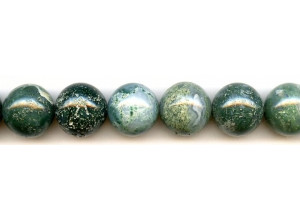Moss Agate 17mm Round