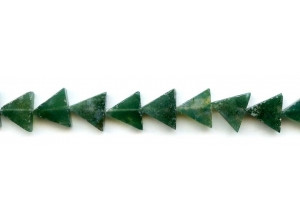 Moss Agate 12x12 Triangle
