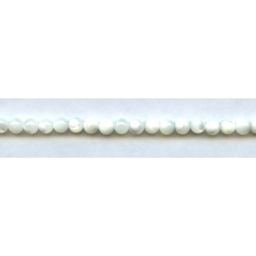 181-0006 Mother of Pearl <br>6mm Round