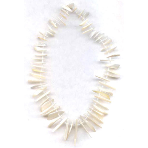 181-1071 Mother of Pearl <br>15-35mm Fancy Point Drop