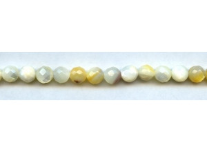 Mother of Pearl 7-8mm Faceted Round