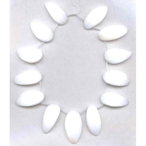 181-1166 Mother of Pearl <br>35-50mm Shell Drop