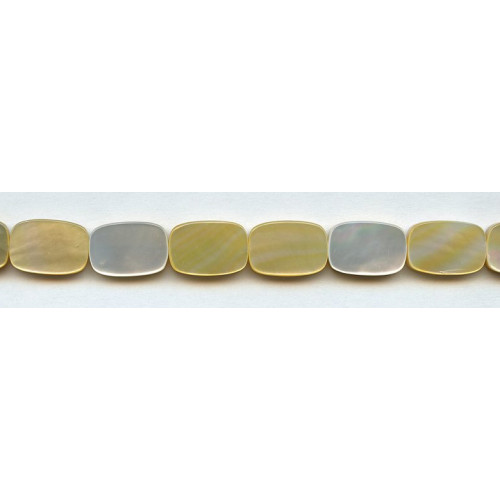 181-1174 Mother of Pearl <br>11x16 Flat Rectangle