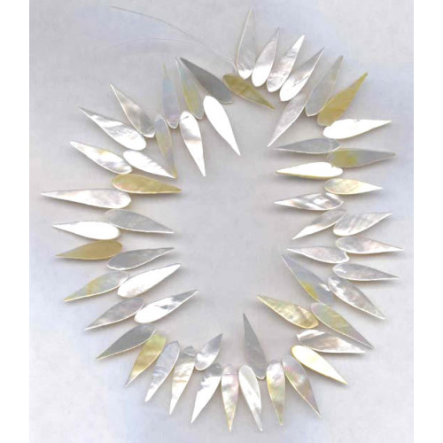 181-1231 Mother of Pearl <br>10-30mm Shell Drop