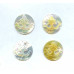 181-1520 Mother of Pearl <br>42mm Carved Coin Pendant