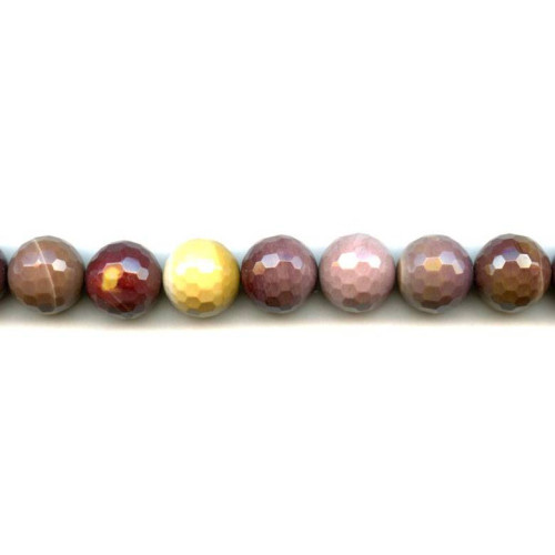 182-1048 Mookaite <br>14mm Faceted Round