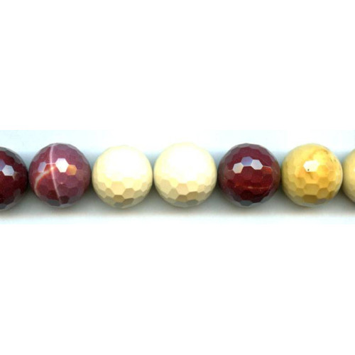 182-1050 Mookaite <br>18mm Faceted Round