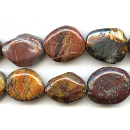 182-1078 Mookaite <br>22-30x Tumbled Nugget