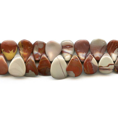 182-1086 Mookaite <br>11-14x18 Petal Drop