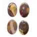 182-1106 Mookaite <br>52x35 Flat Oval Pendant