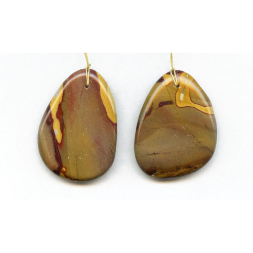 182-1149 Mookaite <br>43x Fancy Pendant
