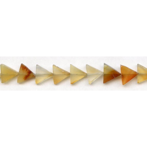 183-1198 Natural Agate <br>12x12 Triangle