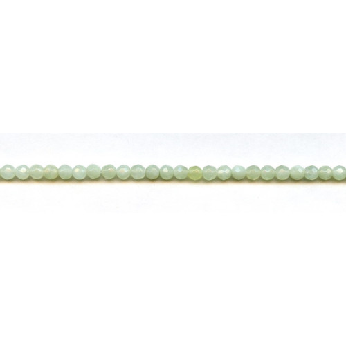 184-1503 New Jade <br>4mm Faceted Round