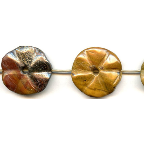 187-1198 Australia Picture Jasper <br>32-35x Flower