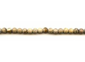 Picture Jasper 6mm Round