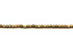 Picture Jasper 4mm Round