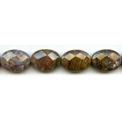 188-1031 Pietersite <br>18x25 Faceted Flat Oval