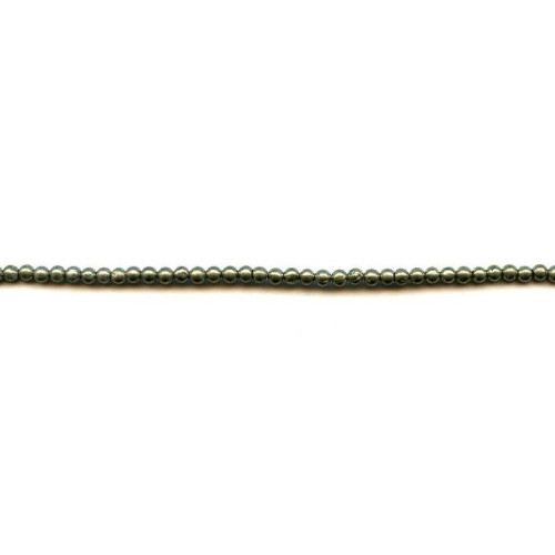 190-1251 Pyrite <br>3mm Round