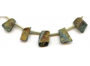 Rainbow Pyrite 10-17x Rough Drop