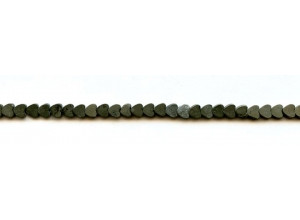 Pyrite 5mm Heart