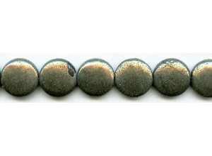 Pyrite 18mm Dime