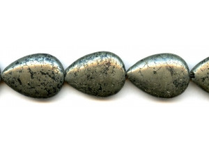 Pyrite 22x30 Flat Pear
