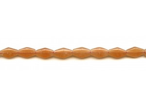 Red Aventurine 7x12 Flat Double Cone Oval