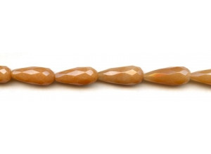 Red Aventurine 9x22 Faceted Teardrop