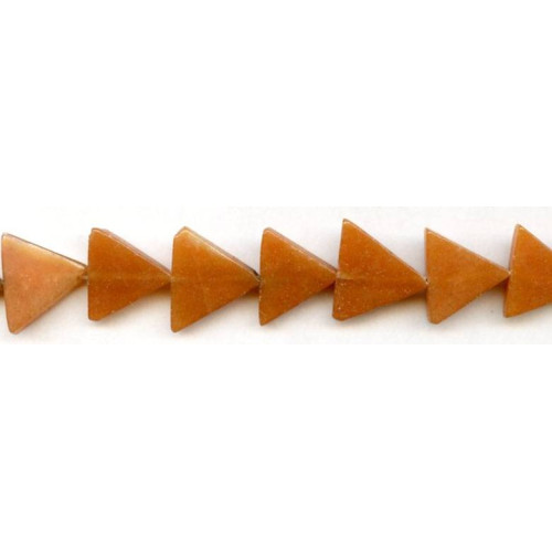 191-1321 Red Aventurine <br>16x16 Triangle