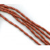 192-1067 Red Jasper <br>8x25 Carved Oval
