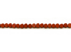 Red Jasper 6mm Heart