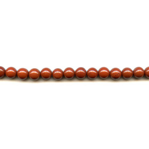 192-1193 Red Jasper <br>8mm Round
