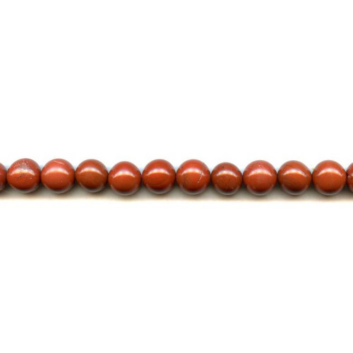 192-1194 Red Jasper <br>10mm Round