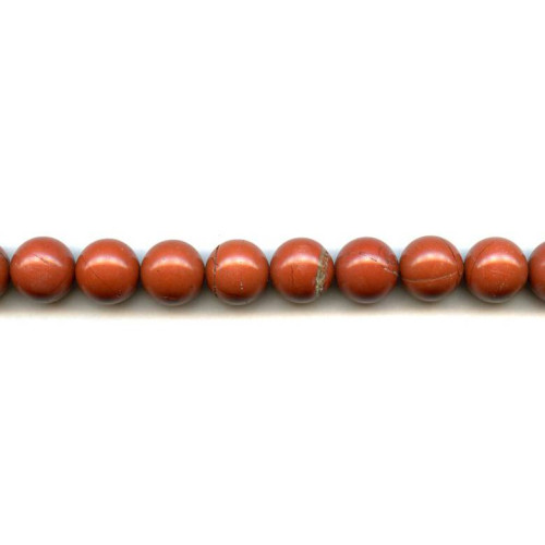 192-1196 Red Jasper <br>12mm Round