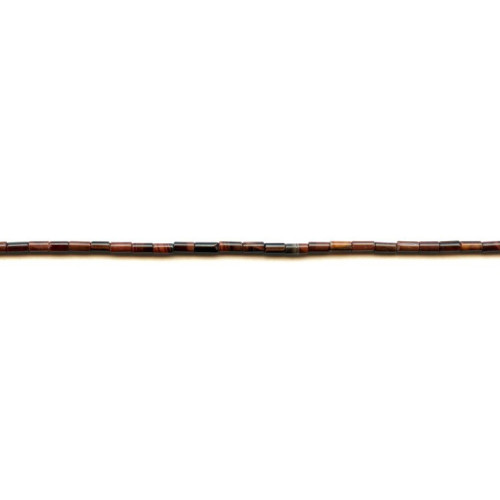 193-0505 Red Tiger Eye <br>2x4 Tube